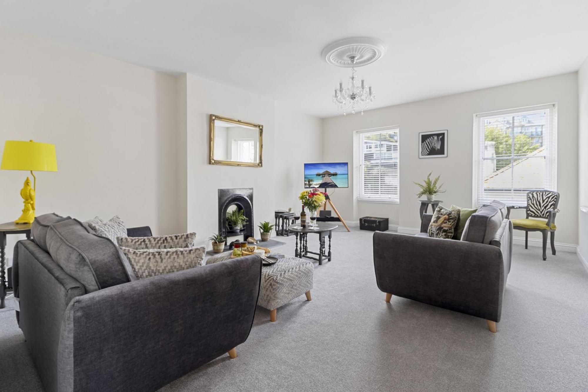 Bolton Plaice Villa Brixham Bagian luar foto